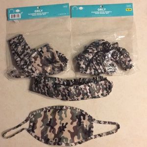 Youth Fashion Head Band & Face Mask Set (3)